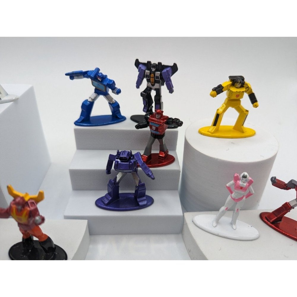 Hasbro Jada Toys Transformer Nano Metalfigs Die-Cast Figures Set of 17 - Picture 4 of 14
